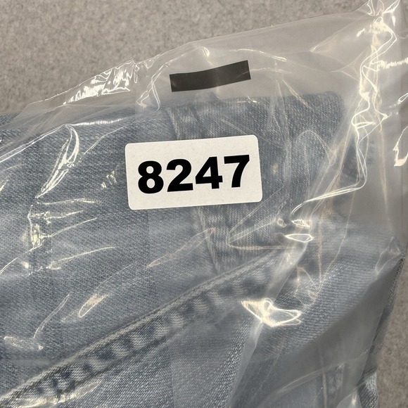 Vintage Levis Shirt Mens 2XL XXL Light Wash Denim Y2K Metal Buttons Long Sleeve - Picture 12 of 12